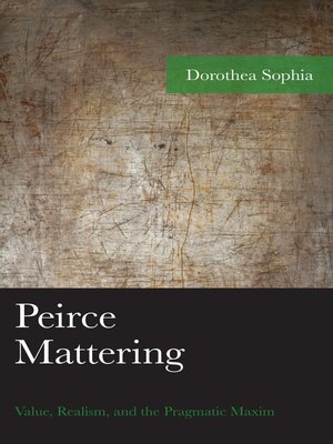 cover image of Peirce Mattering